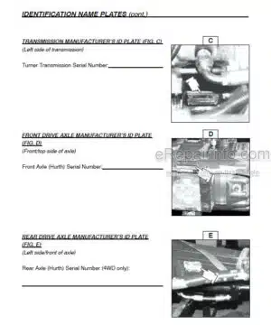 Photo 6 - Manitou M2-30C To M2-50PS Operators Service Manual Forklift