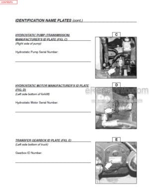 Photo 12 - Manitou M2-30H To M2-50PS Operators Service Manual Forklift