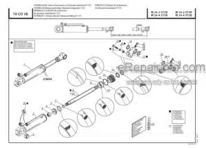 Photo 6 - Manitou M26-2-4 To M50-2-4 ST3B Parts Catalogue Forklift 647122