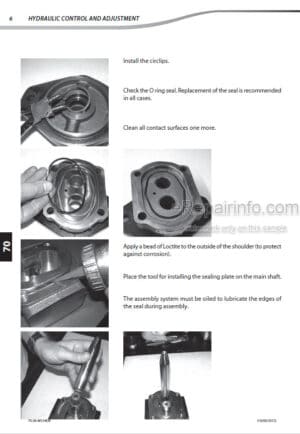 Photo 2 - Manitou M26-2T To M70T PS Repair Manual Forklift