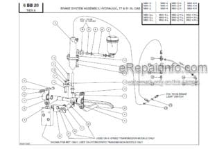 Photo 7 - Manitou M30-2 H L To M50-4 H L Parts Manual Forklift 804934 SN1