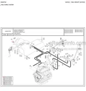 Photo 1 - Manitou MC25-2 To MSI35 D K ST5 S1 Genuine Parts Catalog Forklift 647839