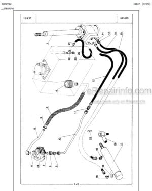 Photo 5 - Manitou 1000 Series Parts Manual 3 Stage Mast R379