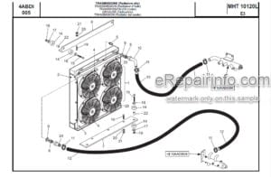 Photo 7 - Manitou MHT10120 M Series E3 Parts Manual Telehandler 648430