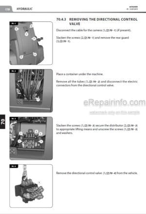 Photo 4 - Manitou MHT12330 245D ST5 S1 Repair Manual Telehandler 647824EN