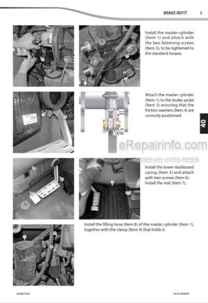 Photo 5 - Manitou MHT790 104JD H ST4 S1 Repair Manual Telehandler 647591EN
