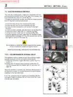 Photo 2 - Manitou MHT860 Evolution E3 Operators Service Manual Telehandler 648434AS