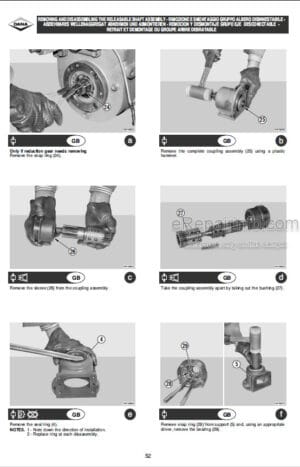 Photo 8 - Manitou MHT Comfort Line M Series Repair Manual Telehandler 648168EN