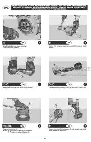 Photo 5 - Manitou TMD12 Repair Manual Forklift