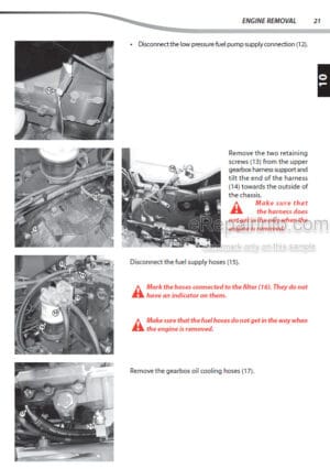 Photo 6 - Manitou MSI20T To MH25T Buggie Repair Manual Forklift