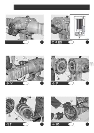 Photo 7 - Manitou MI-X 50L D E3 S1 To MI100 D ST3B S1 Repair Manual Forklift 647521EN