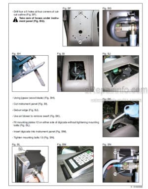 Photo 7 - Manitou MHT1490 ST4 To MHT-X10130 ST3A Repair Manual Telehandler 647491EN