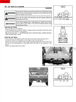 Photo 1 - Manitou MLA628-120 LSU Powershift Series 3 E2 Operators Manual Telehandler 547866AS