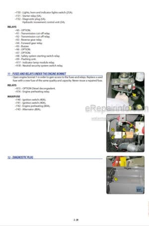 Photo 5 - Manitou MLT-X735 Turbo LSU To MLT-X1035L Turbo LSU Serie 6 E3 Operators Manual Telehandler 647121EN
