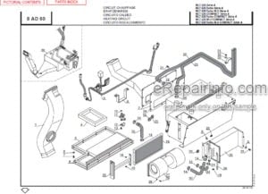 Photo 3 - Manitou MLT526 Turbo Compact Series A Parts Manual Telehandler 547777P