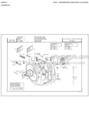 Photo 10 - Manitou MLT627 Series B E2 MU Turbo Compact Genuine Parts Catalogue Telehandler 547884