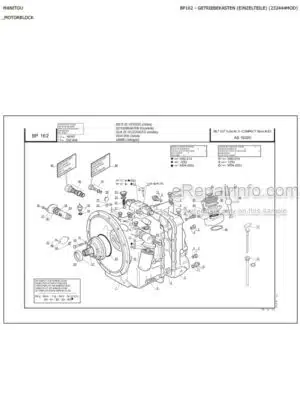 Photo 3 - Manitou MLT627 Series B E2 MU Turbo Compact Genuine Parts Catalogue Telehandler 547884