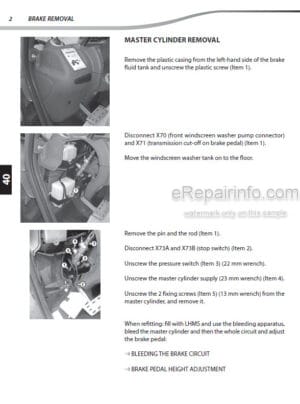 Photo 6 - Manitou MLT627T Evolution Compact Repair Manual Telehandler 647025EN