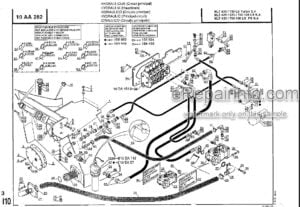 Photo 6 - Manitou MLT628 Turbo Series 1 Parts Manual Telehandler 547047P