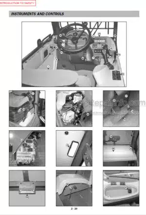 Photo 5 - Manitou MLT630T MLT634-120LSU Series B E2 Operators Manual Telehandler 547845AS