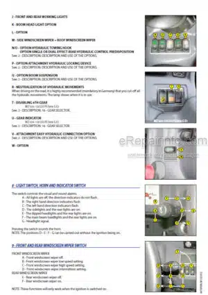 Photo 5 - Manitou MLT634-120 MLT735-120 LSU PS Serie G 7 E3 Operators Manual Telehandler 647387EN