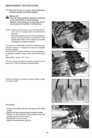 Photo 6 - Manitou MLT634 Turbo SLU SB E2 Service Manual Telehandler