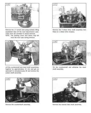 Photo 5 - Manitou Perkins 1106D Engine Euro 3 Repair Manual