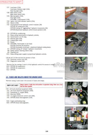 Photo 11 - Manitou MLT735-120LSU Series 4 E3 Operators Manual Telehandler 547977AS
