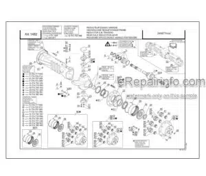 Photo 5 - Manitou MLT735-120LSU S6 E3 Parts Manual Telehandler 51900006