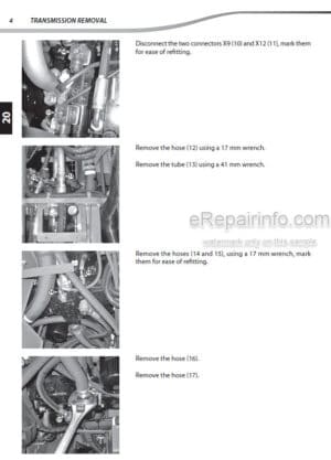 Photo 7 - Manitou MLT 741-120 MLT940-120H Series 3 E3 Repair Manual Telehandler M208EN