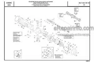 Photo 5 - Manitou MLT845-120LSU S4 E3 Parts Manual Telehandler 51900004