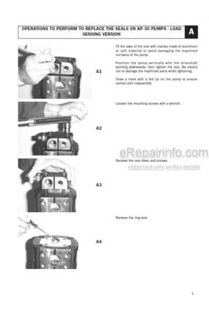 Photo 2 - Manitou MLT845 Series 3-E2 Service Manual Telehandler