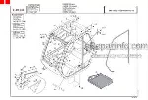 Photo 6 - Manitou MLT845-120LSU S4 E3 Parts Manual Telehandler 51900004