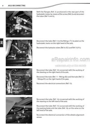 Photo 7 - Manitou MRT2145 Easy 360 400 ST3B S1 Repair Manual Telehandler 647810