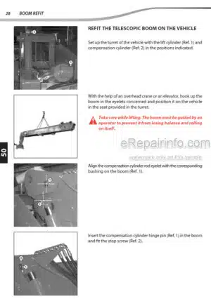 Photo 6 - Manitou MRT2150 Privilege Repair Manual Telehandler