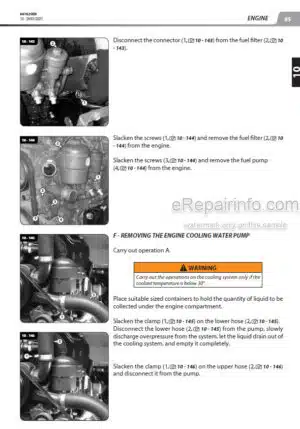 Photo 6 - Manitou MRT3050 Privilege E3 MRT-X3050 Privilege Repair Manual Telehandler 647396EN