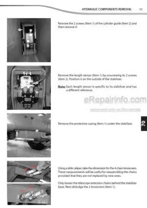 Photo 7 - Manitou MRT3050 Privilege E3 MRT-X3050 Privilege Repair Manual Telehandler 647396EN