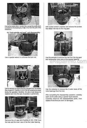 Photo 8 - Manitou CD15P To CG35P Parts Catalogue Forklift 547926
