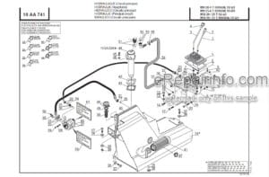 Photo 10 - Manitou MSI30D MH25-4 Turbo Series 2 E3 Parts Manual Forklift 647000P