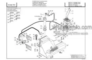 Photo 4 - Manitou MSI30D MH25-4 Turbo Series 2 E3 Parts Manual Forklift 647000P