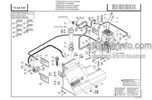 Photo 8 - Manitou MSI30D Turbo Series 1 E2 Parts Manual Forklift 547924