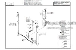 Photo 11 - Manitou MSI30 MH24-4T Parts Manual Mast 547951