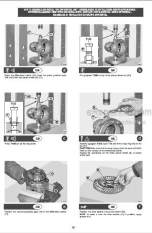 Photo 6 - Manitou MSI40 MSI50 Turbo Evolution Series 1 E3 Repair Manual Forklift
