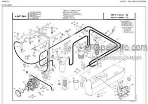 Photo 1 - Manitou MSI40H MSI50H Series 1 E2 Genuine Parts Catalogue Forklift 547886