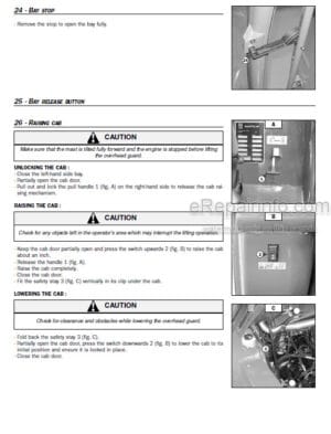 Photo 6 - Manitou MSI50D Operators Service Manual Forklift 47974AS