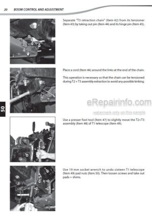 Photo 9 - Manitou MT-X1441-100P PS SLT LSU ST3A S1 To MT-X1841A-100P PS SLT LSU ST3A S1 Repair Manual Telehandler 648943EN