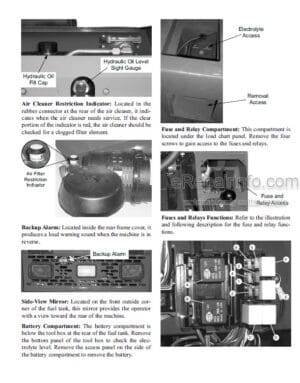 Photo 9 - Manitou MT10055XT MT8044XT MT6642XT Operators Manual Telescopic Handler 5096000