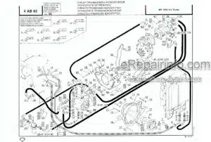 Photo 3 - Manitou MT1033HL Turbo Series 1 Parts Manual Telehandler 547793P