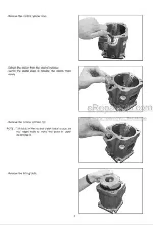 Photo 6 - Manitou MT1445HL Turbo USA Serie M E2 Repair Manual Telehandler