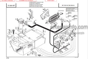 Photo 2 - Manitou MT1745HSL Turbo Mono Ultra Series 2 E2 Parts Manual Telehandler 547869